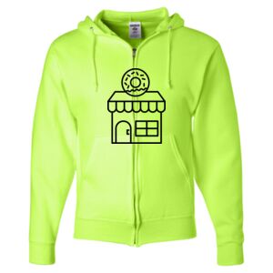 Unisex NuBlend® Full-Zip Hooded Sweatshirt Thumbnail