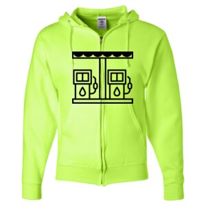 Unisex NuBlend® Full-Zip Hooded Sweatshirt Thumbnail