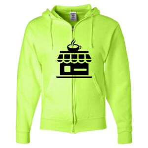Unisex NuBlend® Full-Zip Hooded Sweatshirt Thumbnail