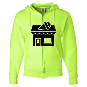 Unisex NuBlend® Full-Zip Hooded Sweatshirt Thumbnail