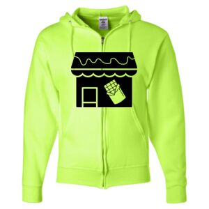 Unisex NuBlend® Full-Zip Hooded Sweatshirt Thumbnail