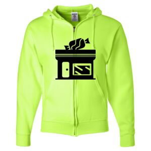 Unisex NuBlend® Full-Zip Hooded Sweatshirt Thumbnail