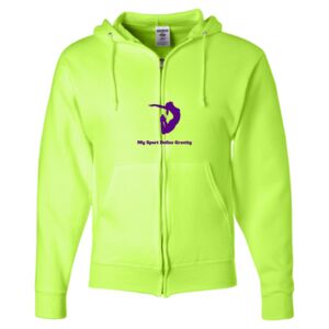 Unisex NuBlend® Full-Zip Hooded Sweatshirt Thumbnail