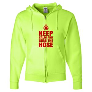 Unisex NuBlend® Full-Zip Hooded Sweatshirt Thumbnail