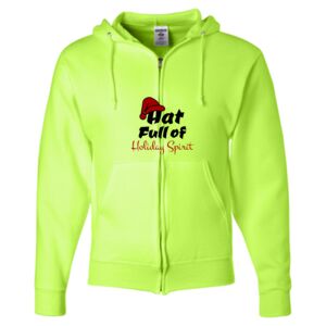 Unisex NuBlend® Full-Zip Hooded Sweatshirt Thumbnail