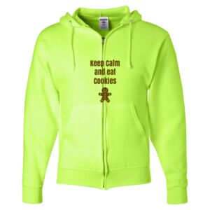 Unisex NuBlend® Full-Zip Hooded Sweatshirt Thumbnail
