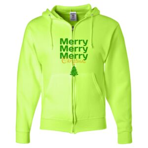 Unisex NuBlend® Full-Zip Hooded Sweatshirt Thumbnail