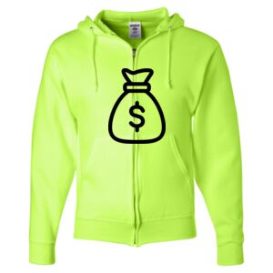 Unisex NuBlend® Full-Zip Hooded Sweatshirt Thumbnail