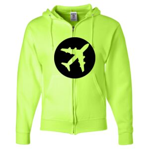 Unisex NuBlend® Full-Zip Hooded Sweatshirt Thumbnail