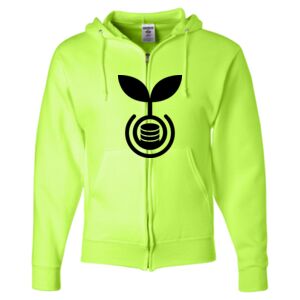 Unisex NuBlend® Full-Zip Hooded Sweatshirt Thumbnail