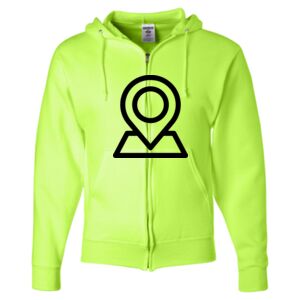 Unisex NuBlend® Full-Zip Hooded Sweatshirt Thumbnail