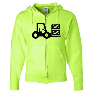 Unisex NuBlend® Full-Zip Hooded Sweatshirt Thumbnail