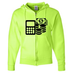 Unisex NuBlend® Full-Zip Hooded Sweatshirt Thumbnail