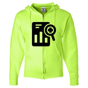 Unisex NuBlend® Full-Zip Hooded Sweatshirt Thumbnail