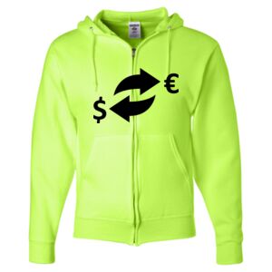 Unisex NuBlend® Full-Zip Hooded Sweatshirt Thumbnail