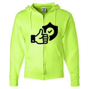 Unisex NuBlend® Full-Zip Hooded Sweatshirt Thumbnail