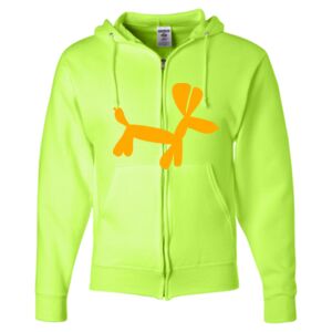 Unisex NuBlend® Full-Zip Hooded Sweatshirt Thumbnail