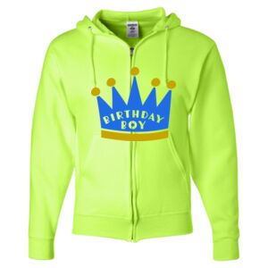 Unisex NuBlend® Full-Zip Hooded Sweatshirt Thumbnail