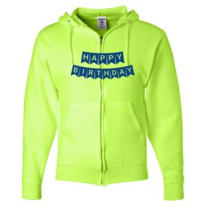 Unisex NuBlend® Full-Zip Hooded Sweatshirt Thumbnail