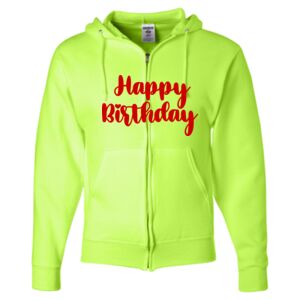 Unisex NuBlend® Full-Zip Hooded Sweatshirt Thumbnail