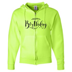 Unisex NuBlend® Full-Zip Hooded Sweatshirt Thumbnail
