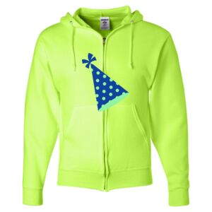 Unisex NuBlend® Full-Zip Hooded Sweatshirt Thumbnail