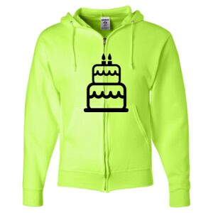 Unisex NuBlend® Full-Zip Hooded Sweatshirt Thumbnail