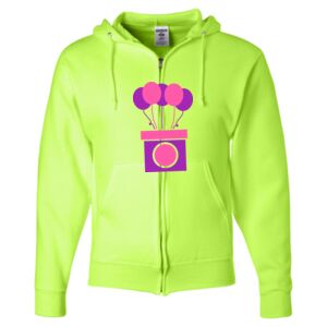 Unisex NuBlend® Full-Zip Hooded Sweatshirt Thumbnail