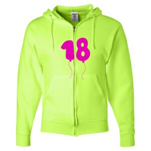 Unisex NuBlend® Full-Zip Hooded Sweatshirt Thumbnail