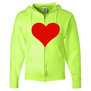 Unisex NuBlend® Full-Zip Hooded Sweatshirt Thumbnail
