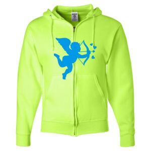 Unisex NuBlend® Full-Zip Hooded Sweatshirt Thumbnail
