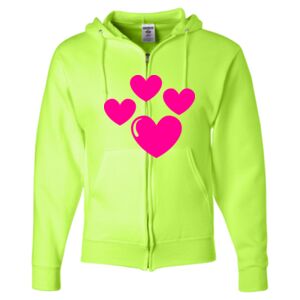 Unisex NuBlend® Full-Zip Hooded Sweatshirt Thumbnail