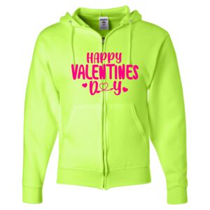 Unisex NuBlend® Full-Zip Hooded Sweatshirt Thumbnail