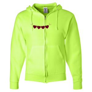 Unisex NuBlend® Full-Zip Hooded Sweatshirt Thumbnail