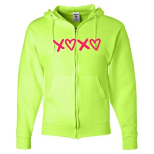 Unisex NuBlend® Full-Zip Hooded Sweatshirt Thumbnail