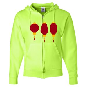 Unisex NuBlend® Full-Zip Hooded Sweatshirt Thumbnail