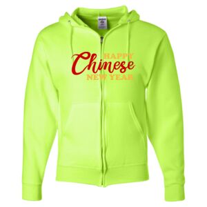 Unisex NuBlend® Full-Zip Hooded Sweatshirt Thumbnail