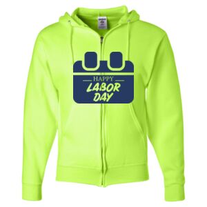 Unisex NuBlend® Full-Zip Hooded Sweatshirt Thumbnail