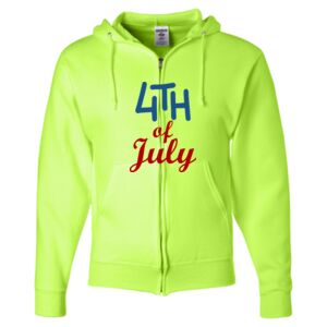 Unisex NuBlend® Full-Zip Hooded Sweatshirt Thumbnail