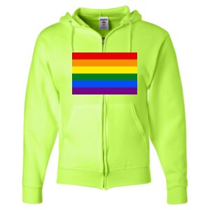 Unisex NuBlend® Full-Zip Hooded Sweatshirt Thumbnail