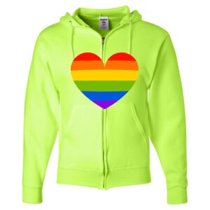 Unisex NuBlend® Full-Zip Hooded Sweatshirt Thumbnail