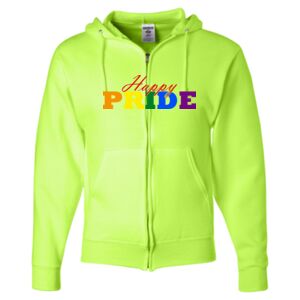 Unisex NuBlend® Full-Zip Hooded Sweatshirt Thumbnail