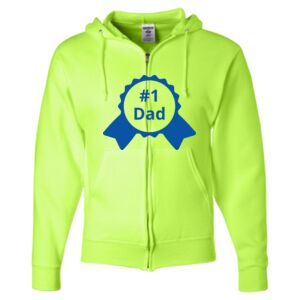 Unisex NuBlend® Full-Zip Hooded Sweatshirt Thumbnail