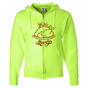 Unisex NuBlend® Full-Zip Hooded Sweatshirt Thumbnail
