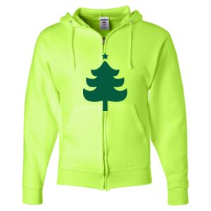 Unisex NuBlend® Full-Zip Hooded Sweatshirt Thumbnail