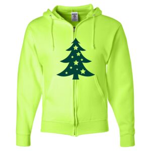 Unisex NuBlend® Full-Zip Hooded Sweatshirt Thumbnail