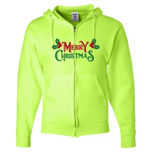Unisex NuBlend® Full-Zip Hooded Sweatshirt Thumbnail