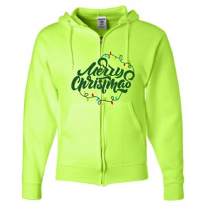 Unisex NuBlend® Full-Zip Hooded Sweatshirt Thumbnail