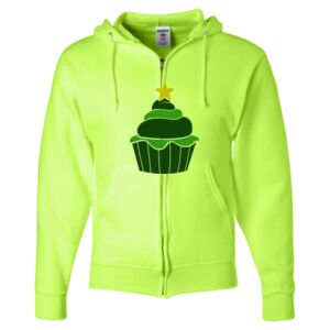 Unisex NuBlend® Full-Zip Hooded Sweatshirt Thumbnail