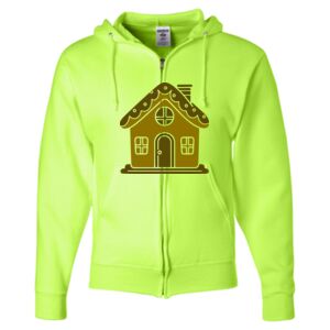 Unisex NuBlend® Full-Zip Hooded Sweatshirt Thumbnail